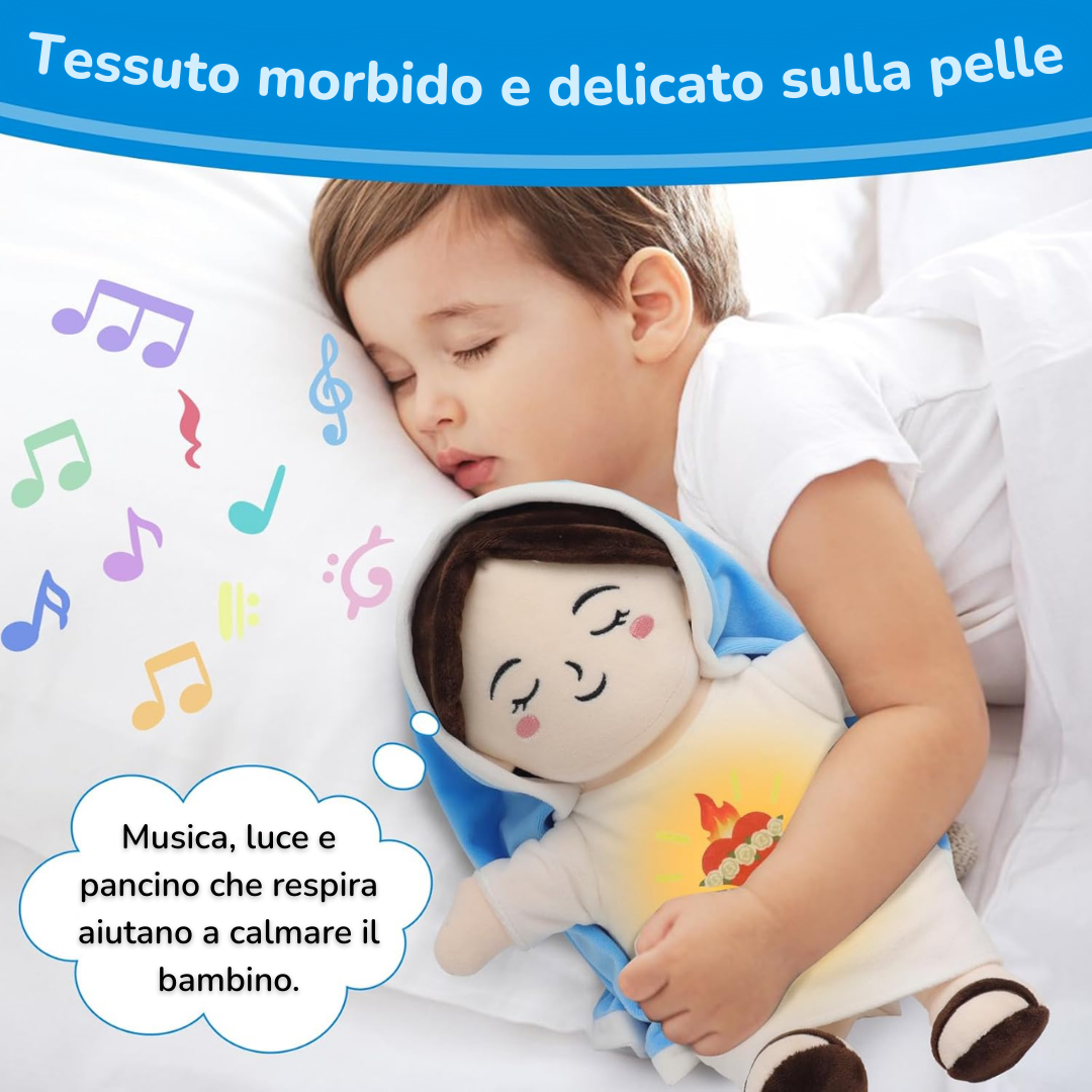Peluche calmante di Maria che respira