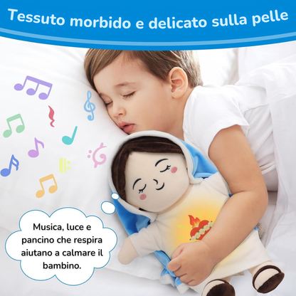 Peluche calmante di Maria che respira
