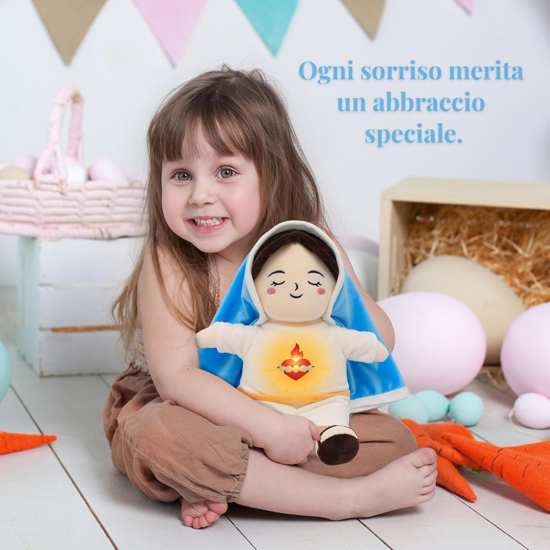 Peluche calmante di Maria che respira